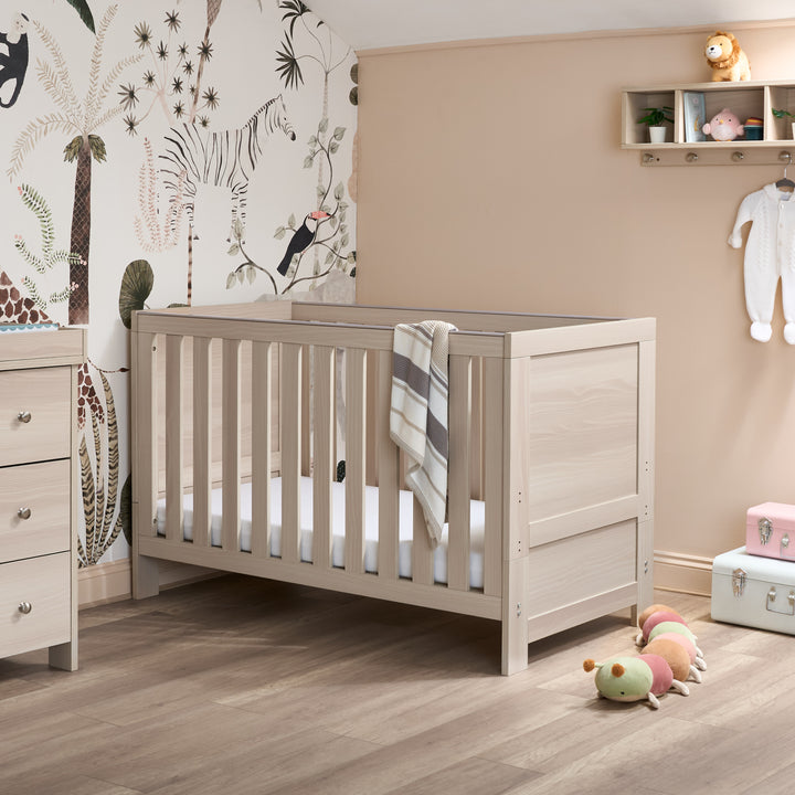 Obaby Nika Cot Bed - Aspen lifestyle