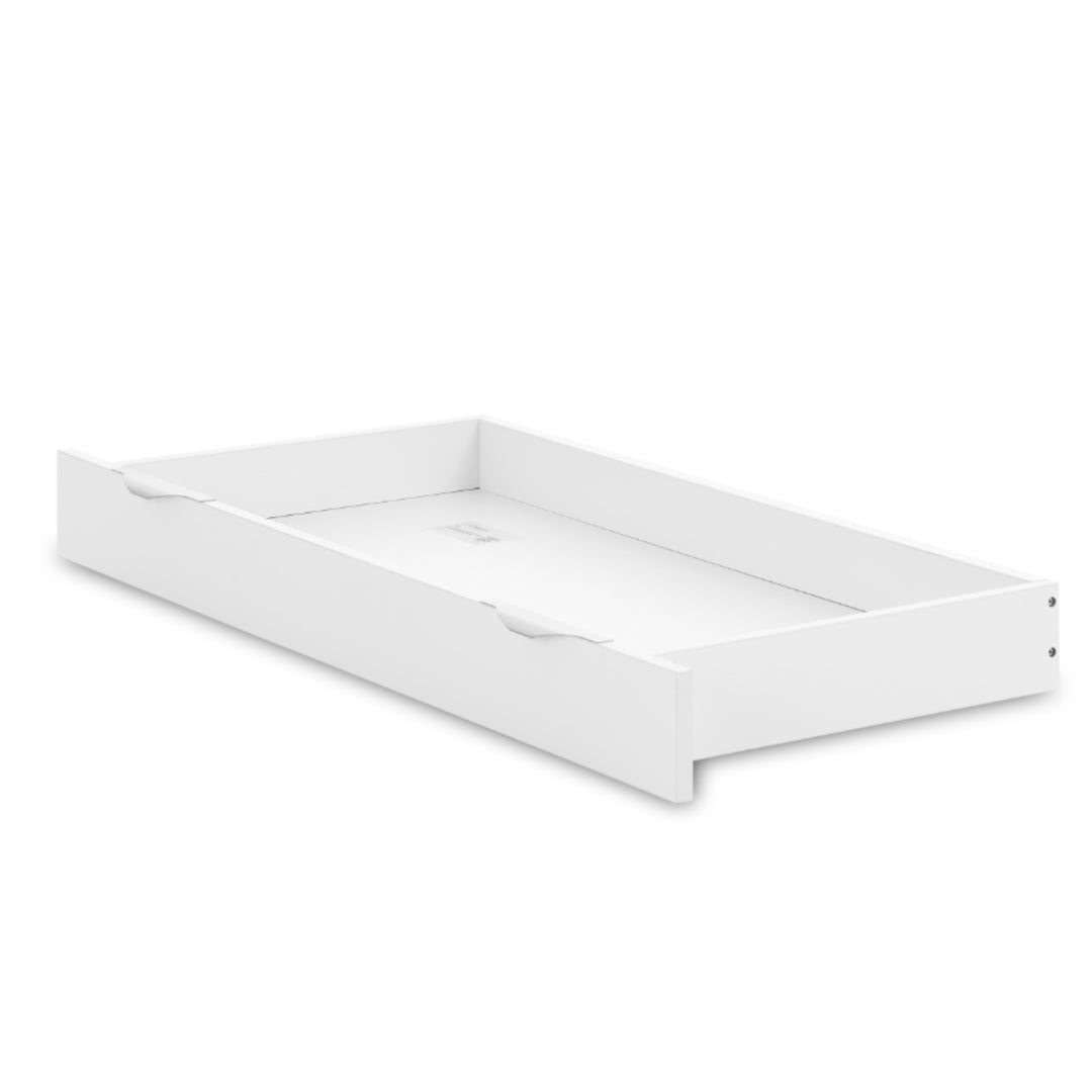 Obaby Nika Mini Cot Bed + Under Drawer, White Wash