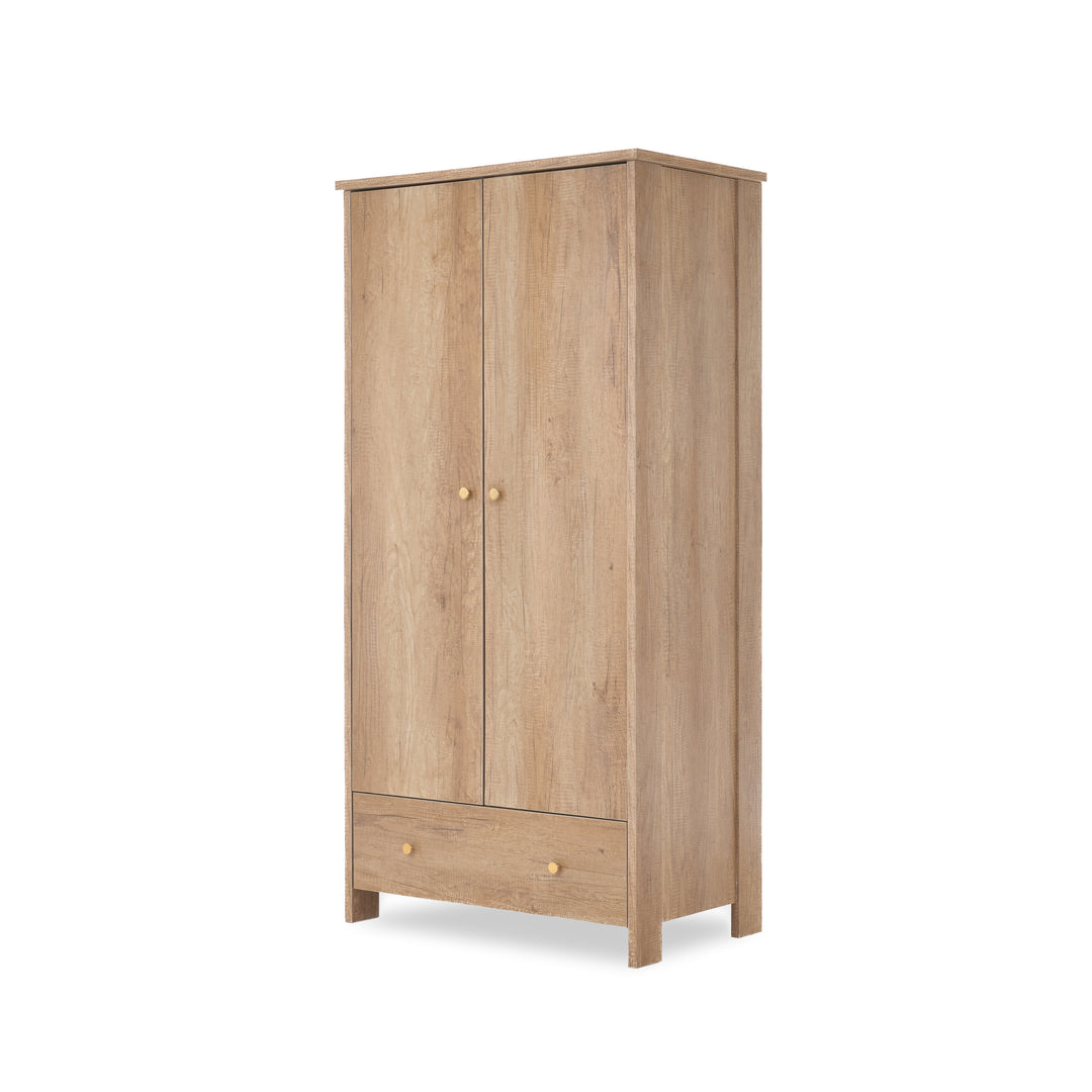 Obaby Nika Double Wardrobe, Oak