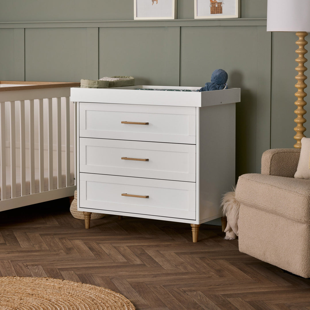 Obaby Orla Changing Unit - White with Natural