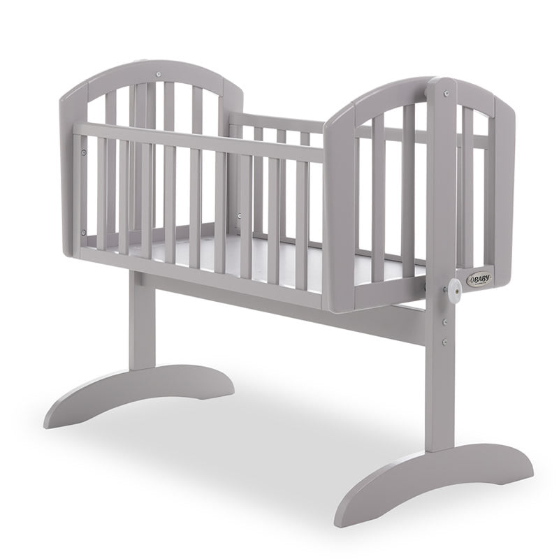 Obaby Sophie Swinging Crib, Warm Grey