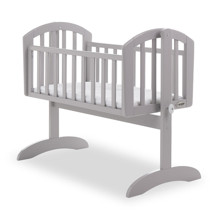 Obaby Sophie Swinging Crib, Warm Grey