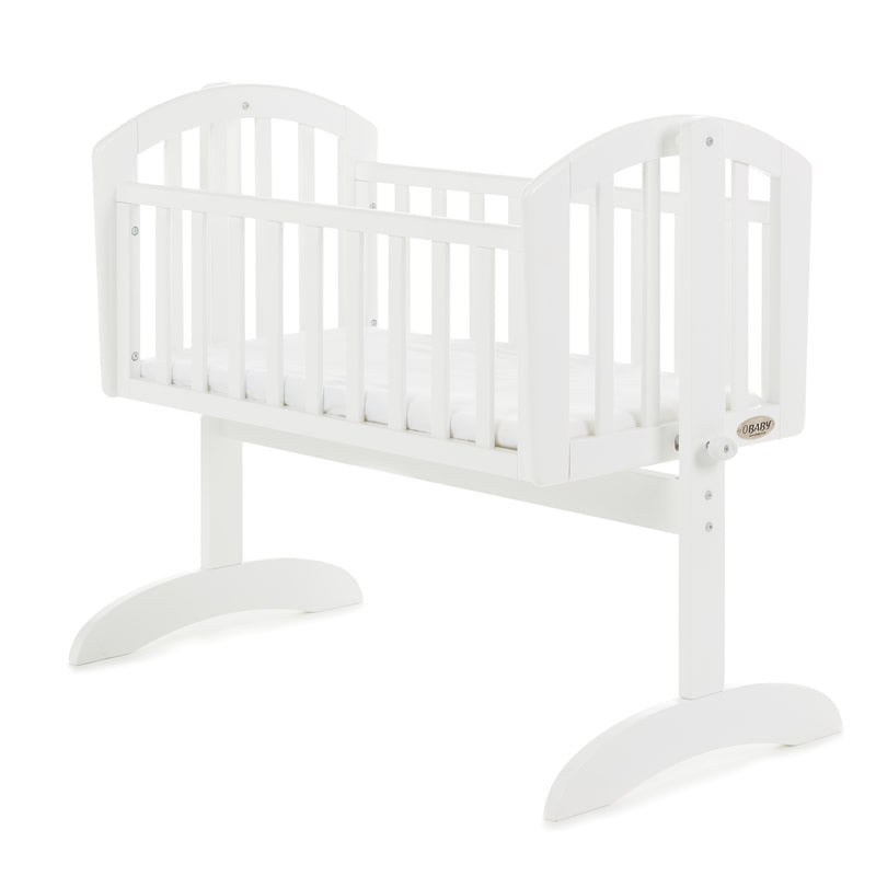 Obaby Sophie Swinging Crib, White