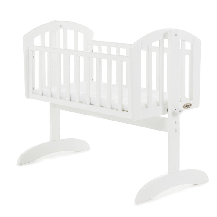 Obaby Sophie Swinging Crib, White