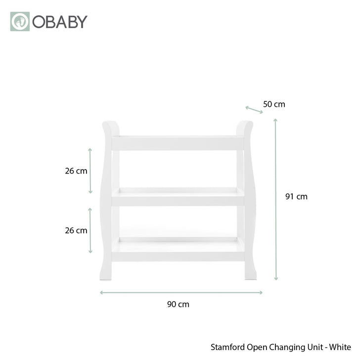 Obaby Stamford changing unit dimensions