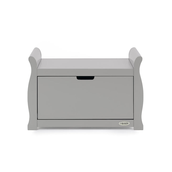 Obaby Stamford Luxe Sleigh 7 Piece Room Set, Warm Grey