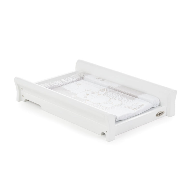Obaby Stamford Cot Top Changer, White