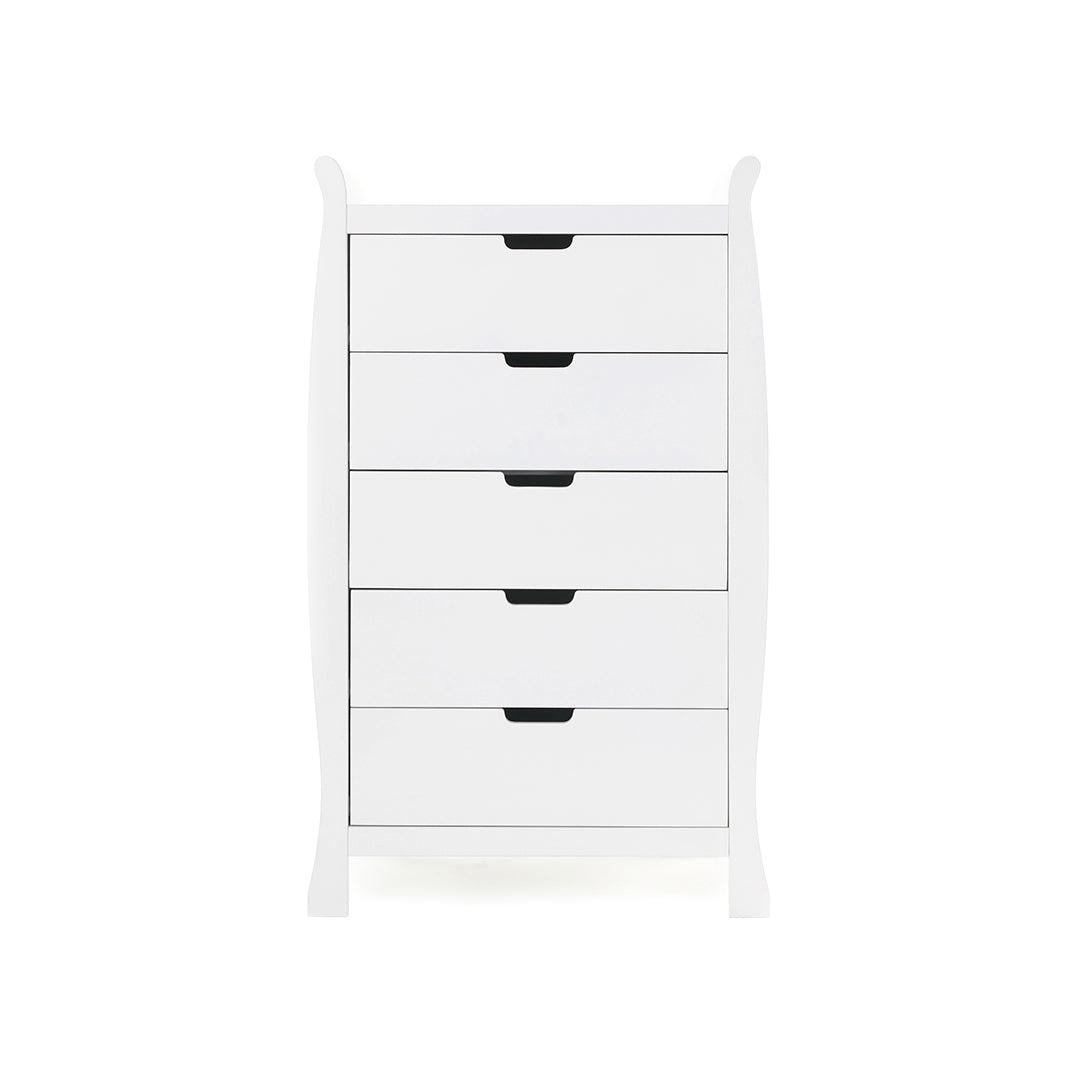 Obaby Stamford Tall Chest of Drawers, White