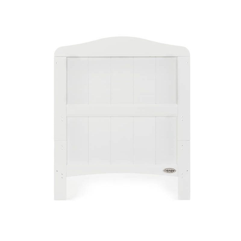 Obaby Whitby Cot Bed, White