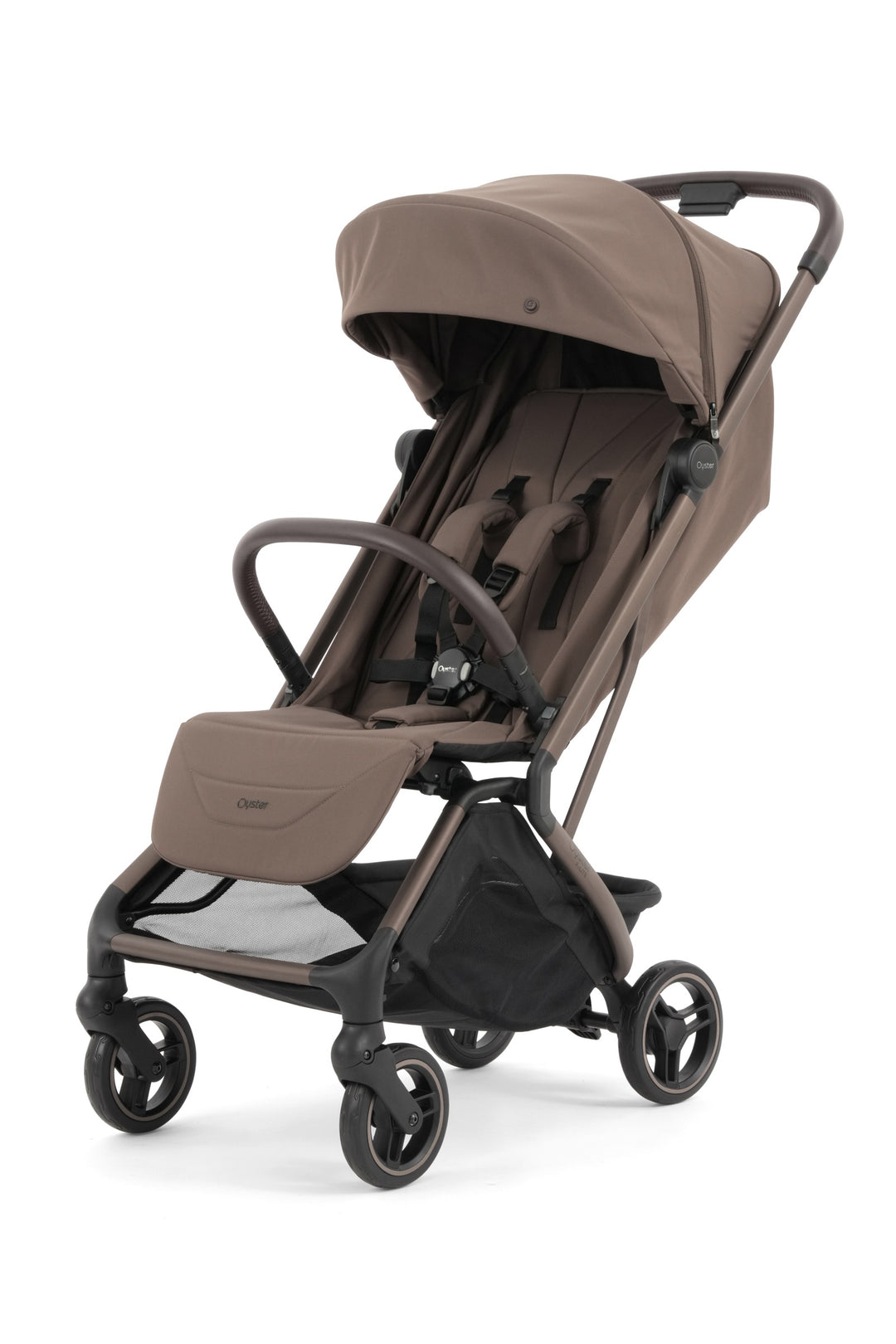 BabyStyle Oyster F-Lite Chocolate pushchair with regular wheels