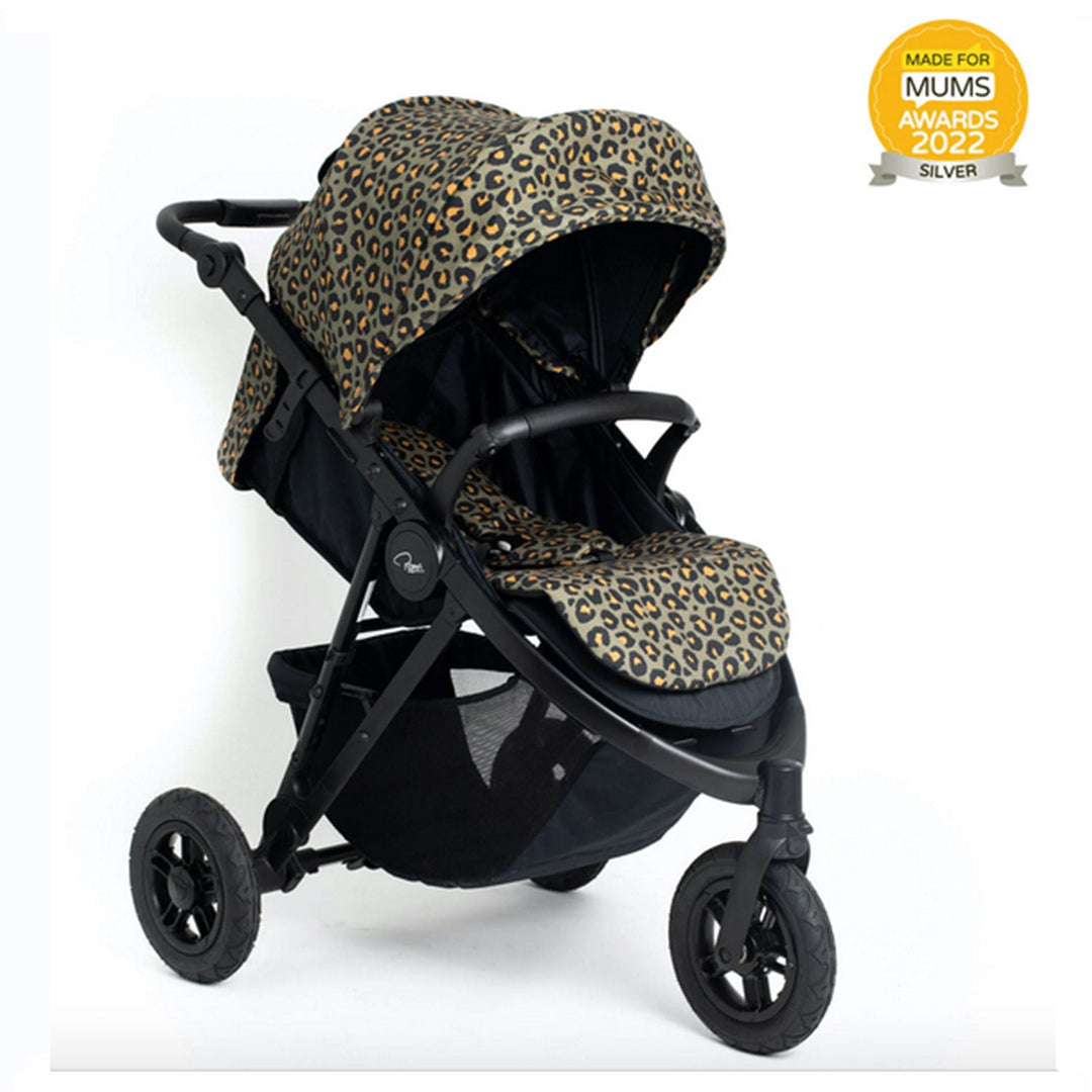Roma Atlas 3 Wheel Pram Khaki Leopard