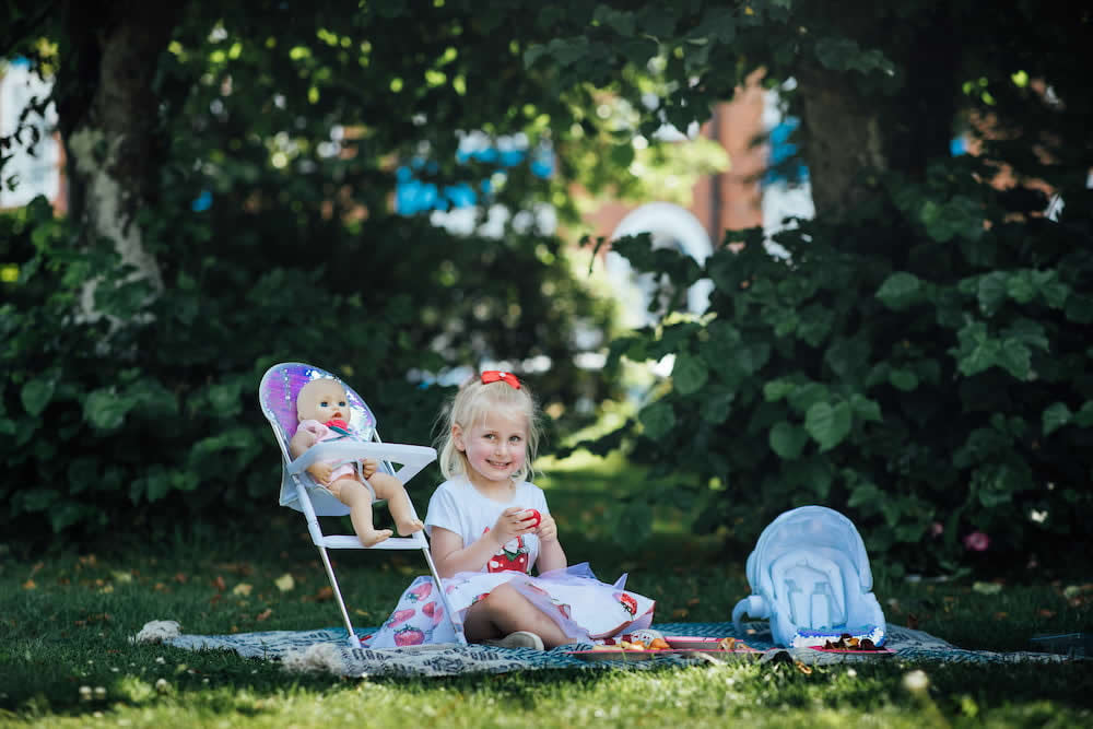 Roma Polly Dolls Highchair, Mermaid