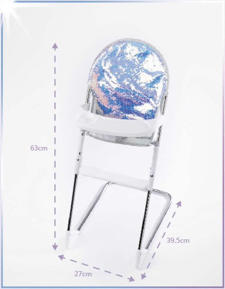 Roma Polly Dolls Highchair, Mermaid