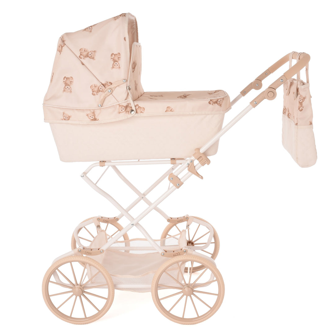 Roma Teddy Reborn Dolls Pram