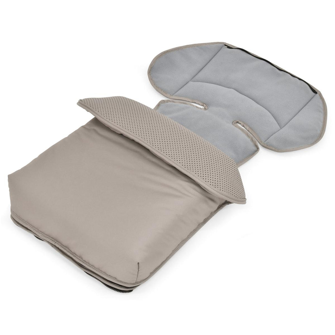 Bebecar Fleece Lined Footmuff, Truffle