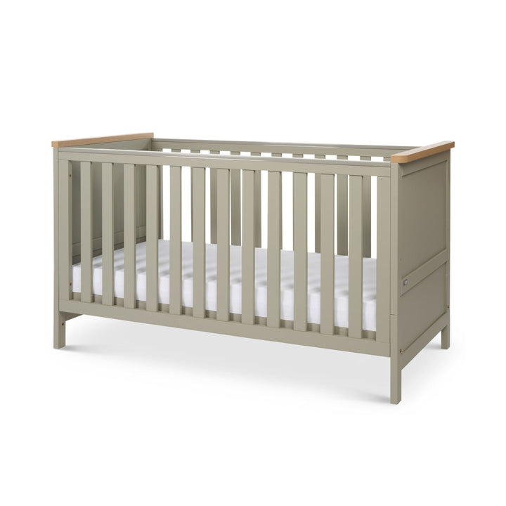 Tutti Bambini Misha Cot Bed Sage & Golden Oak 1