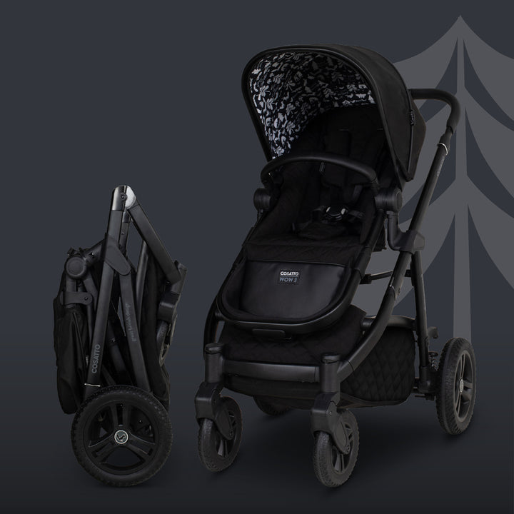 Cosatto Wow 3 Rotating Everything Bundle, Silhouette