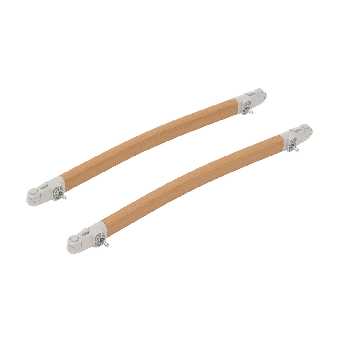 Tutti Bambini CoZee Rocking Bars Scandinavian Walnut fitting detail