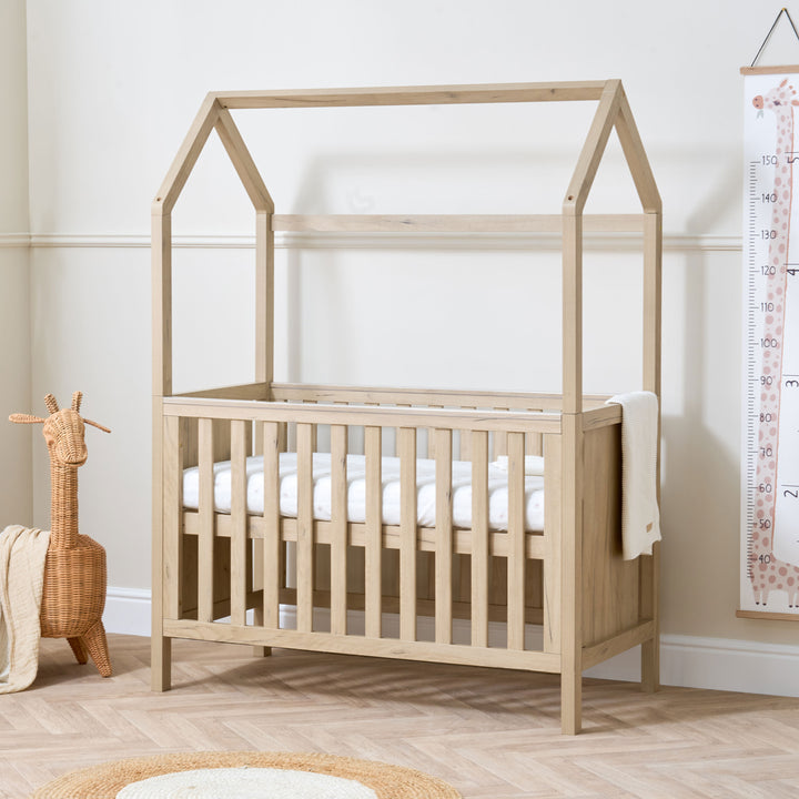 Tutti Bambini Casa 3 in 1 Cot Bed Harvest Oak lifestyle