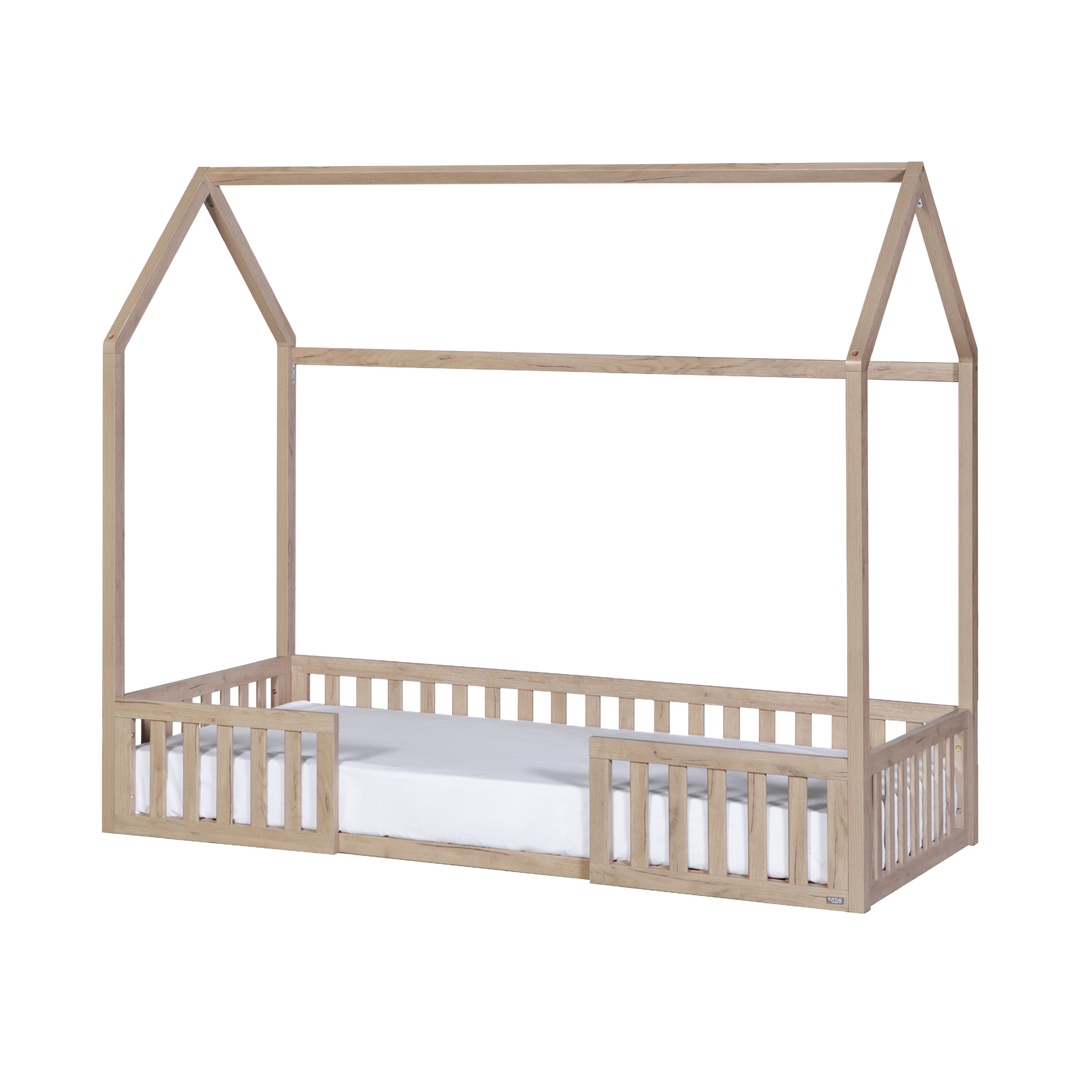 Tutti Bambini Casa Grande Montessori House Floor Bed Harvest Oak alternate view