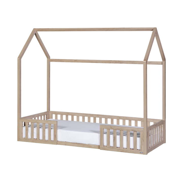 Tutti Bambini Casa Grande Montessori House Floor Bed Harvest Oak alternate view