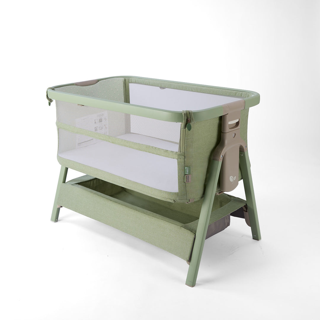 Tutti Bambini CoZee Zen Bedside Crib - Eucalyptus