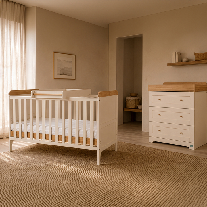 Tutti Bambini Rio 2 Piece Room Set Cashmere and Honey Oak lifestyle