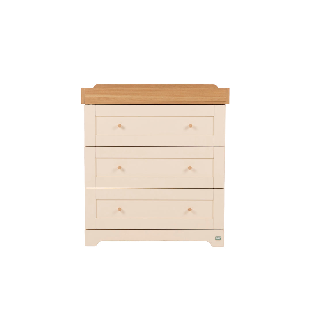 Tutti Bambini Rio Chest Changer Cashmere and Honey Oak
