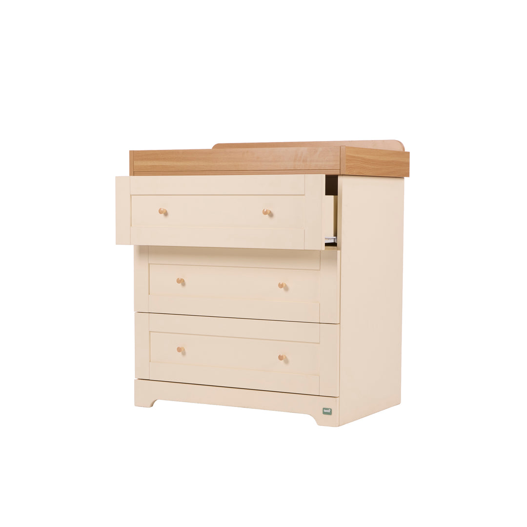 Tutti Bambini Rio Chest Changer Cashmere and Honey Oak alternate view
