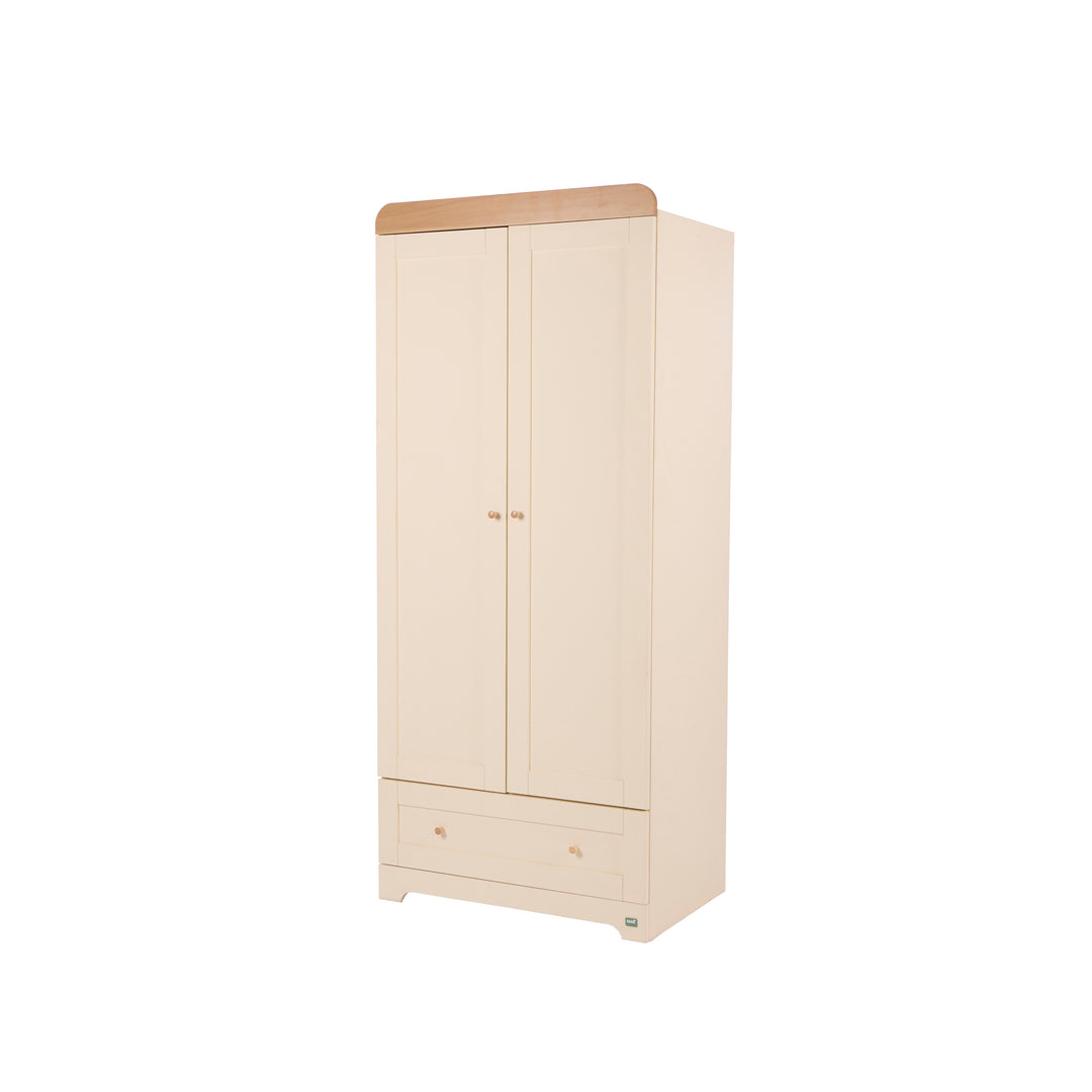 Tutti Bambini Rio Wardrobe Cashmere and Honey Oak