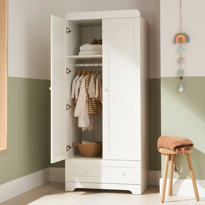 Tutti Bambini Rio Wardrobe White alternate view
