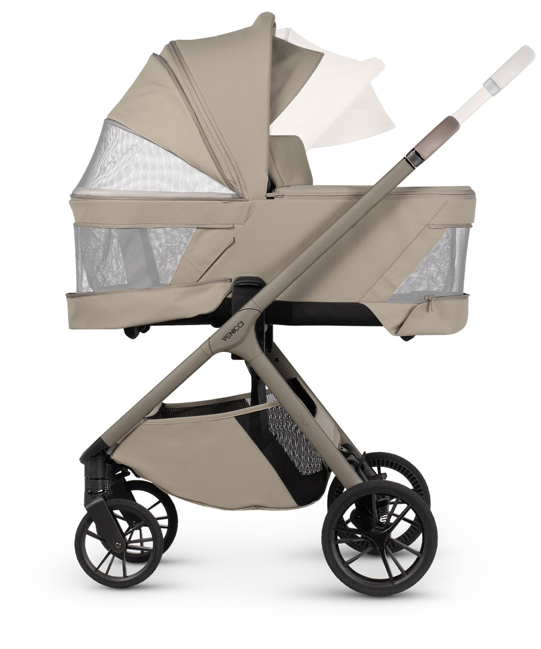 Venicci Tila Latte carrycot folding
