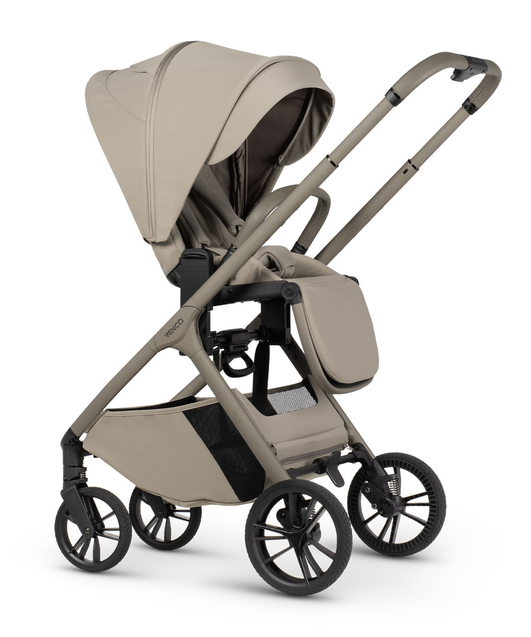 Venicci Tila Latte seat unit on chassis