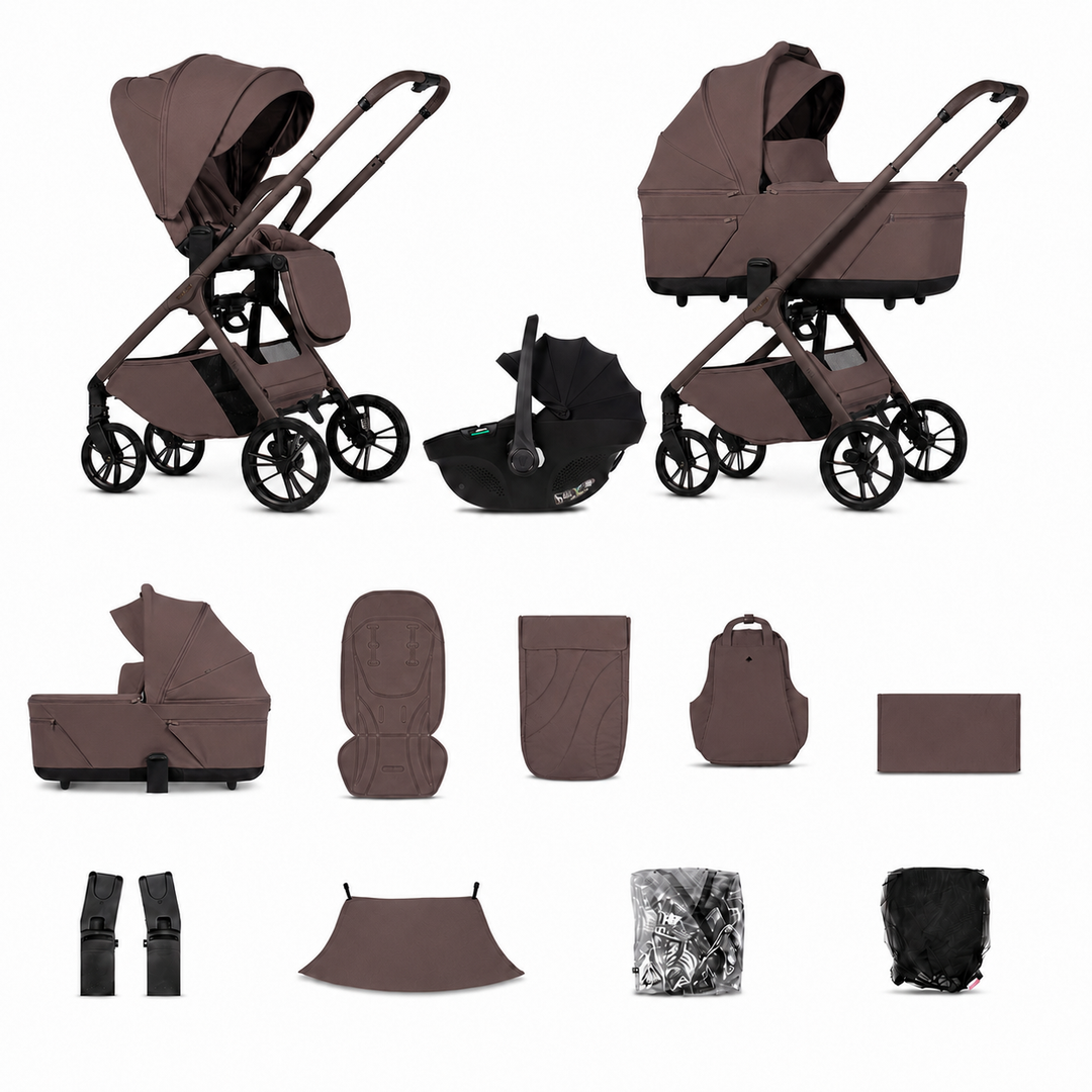 Venicci Tila - 3 in 1 Travel System Bundle, Noce complete bundle