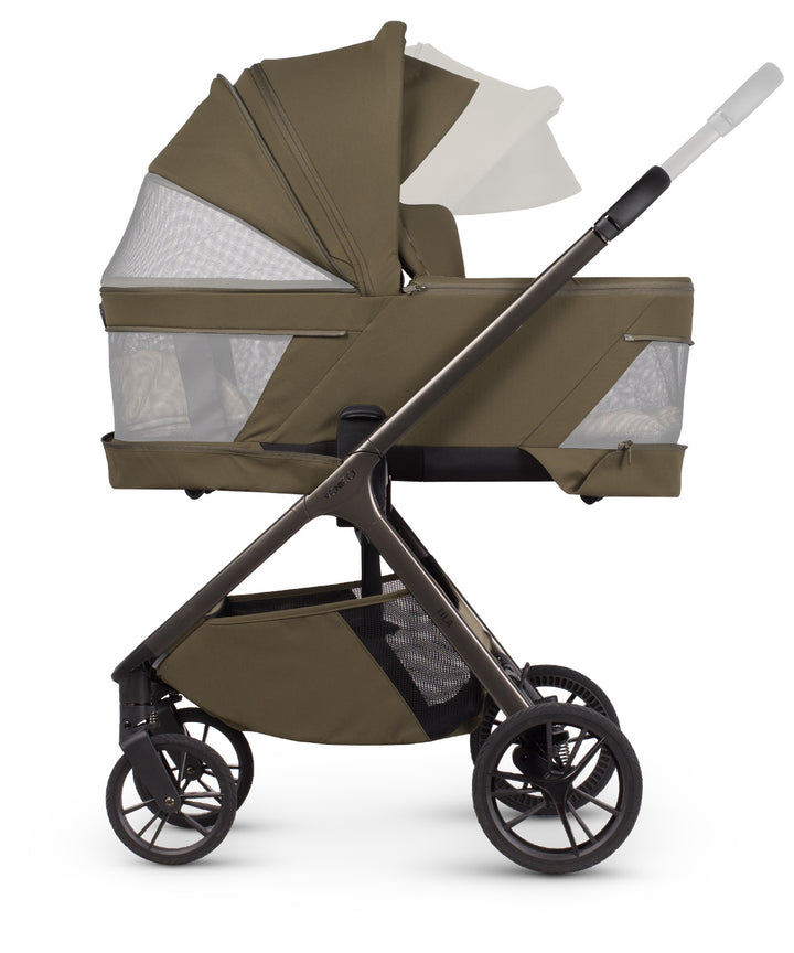 Venicci Tila Olive carrycot folding