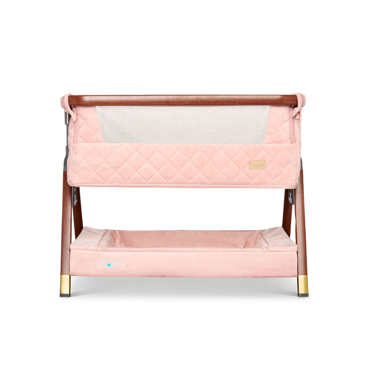 Tutti Bambini CoZee Luxe Mini Me Crib Walnut & Blush 2