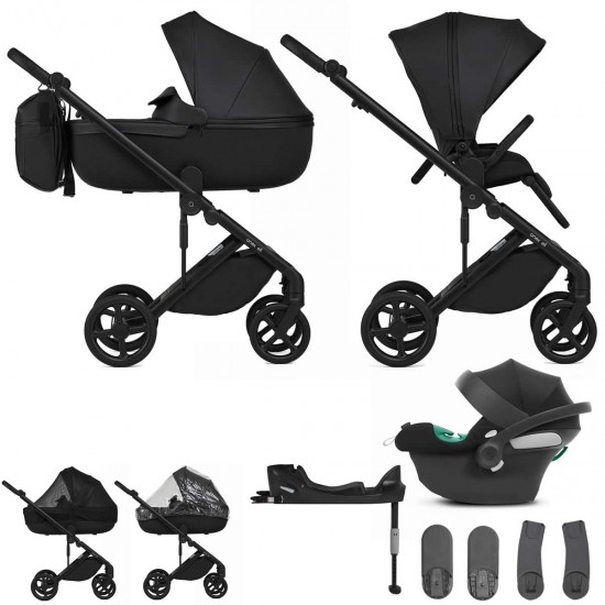 Anex Eli 3 in 1 Aton B2 + Base Travel System, Midnight