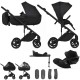 Anex Eli 3 in 1 Cloud G + Base Travel System, Midnight