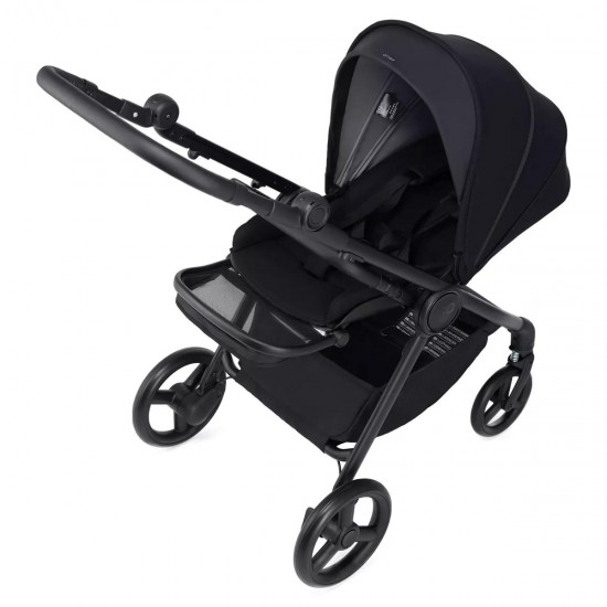 Anex IQ Basic 2 in 1 Pram Plus Lightweight Buggy + Free Accessories, Nyx Black