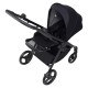 Anex IQ Basic 2 in 1 Pram Plus Lightweight Buggy, Nyx Black