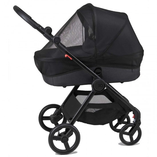 Anex IQ Basic 2 in 1 Pram Plus Lightweight Buggy, Nyx Black