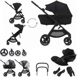 Anex IQ Basic 3 in 1 Cloud G Travel System, Nyx Black