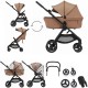 Anex IQ Basic 2 in 1 Pram Plus Lightweight Buggy, Sienna