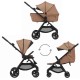 Anex IQ Basic 2 in 1 Pram Plus Lightweight Buggy, Sienna