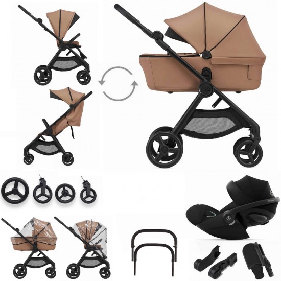 Anex IQ Basic 3 in 1 Cloud G Travel System Sienna