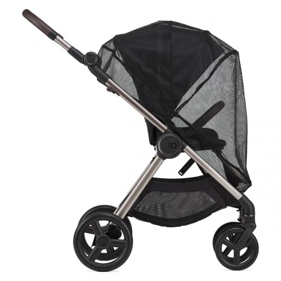 Anex IQ Premium 3 in 1 Aton B2 + Base Travel System, Smokey Black