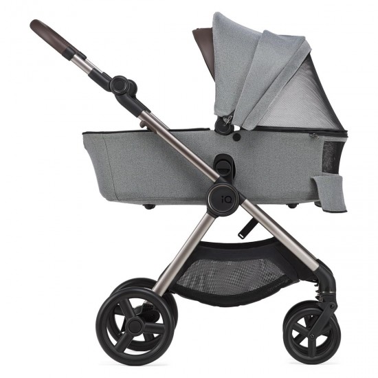 Anex IQ Premium 2 in 1 Pram Plus Lightweight Buggy, Pure Grey