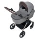 Anex IQ Premium 2 in 1 Pram Plus Lightweight Buggy, Pure Grey