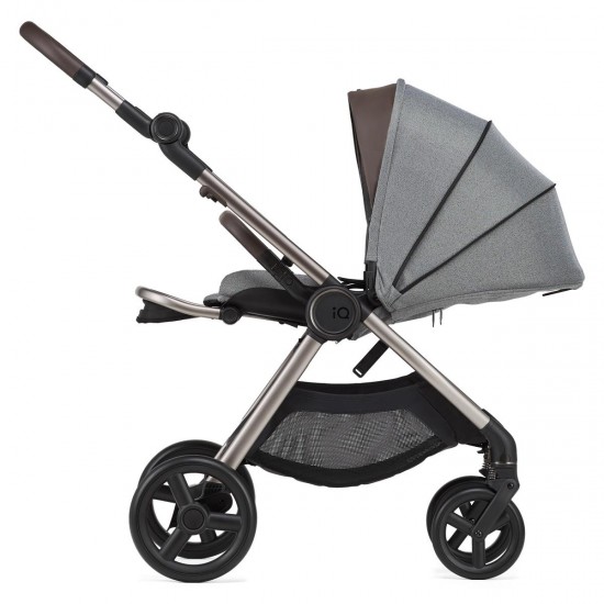 Anex IQ Premium 2 in 1 Pram Plus Lightweight Buggy, Pure Grey