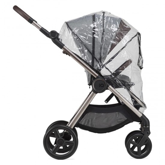 Anex IQ Premium 2 in 1 Pram Plus Lightweight Buggy, Pure Grey